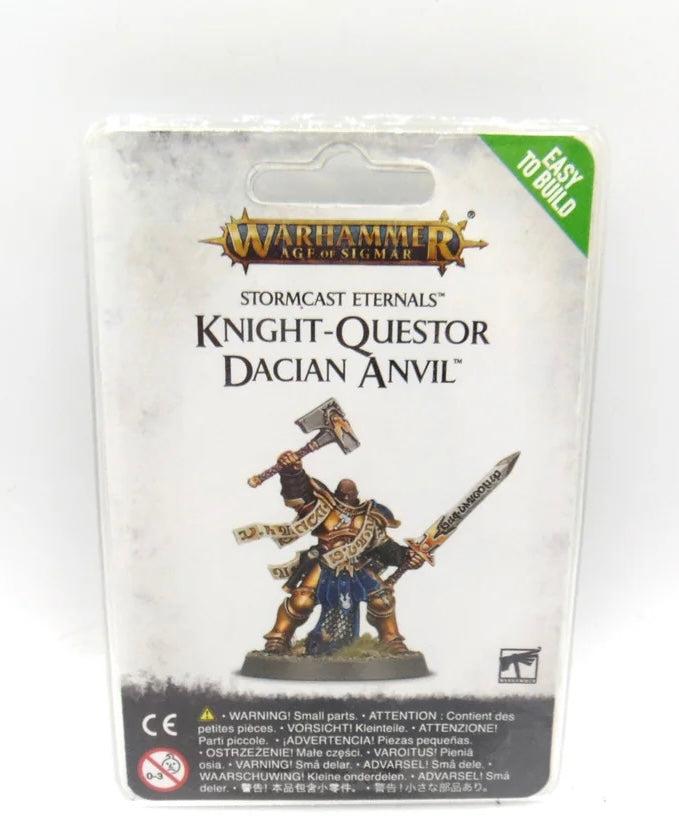 Warhammer AOS: stormcast eternals knight-questor Dacian anvil