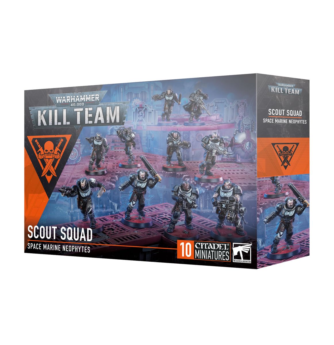 Warhammer 40k/ Killteam space marines scout squad