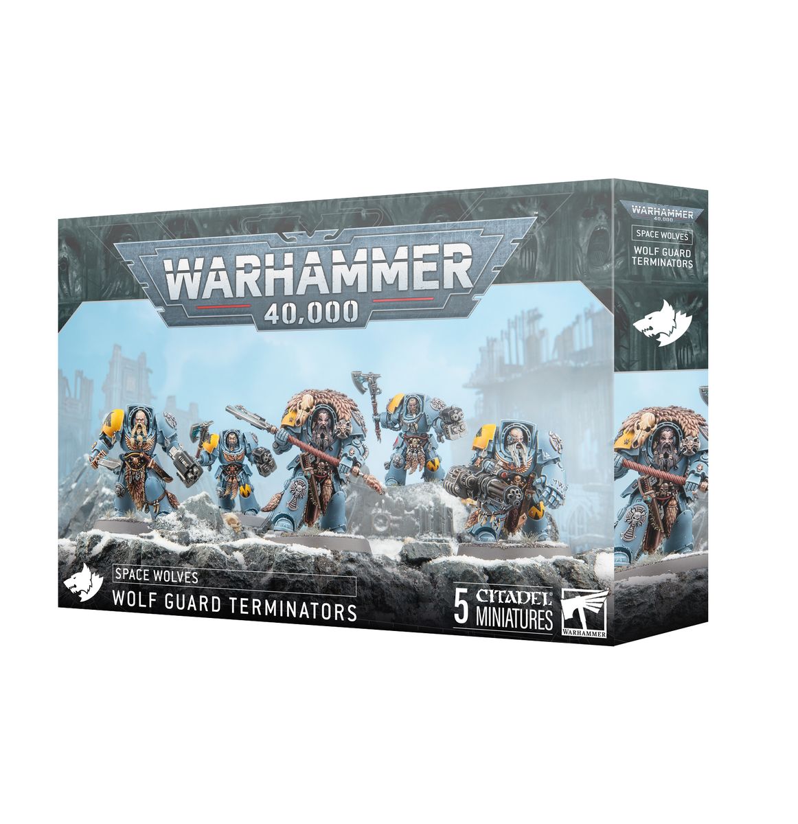 Warhammer 40k: space wolves wolf guard terminators