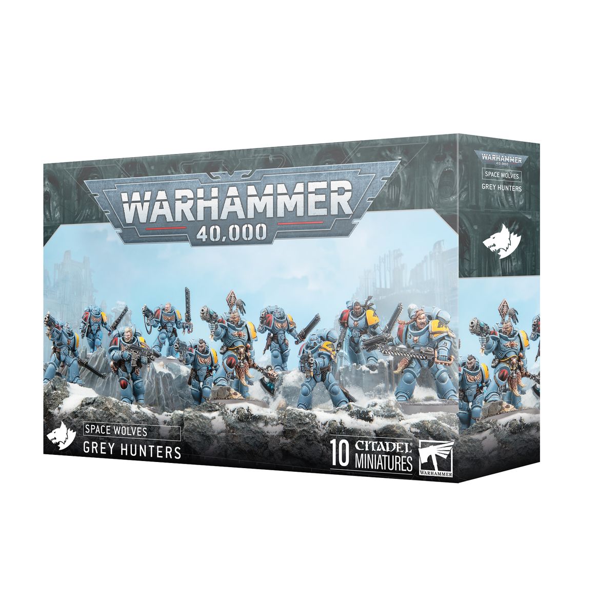 Warhammer 40k: space wolves grey hunters