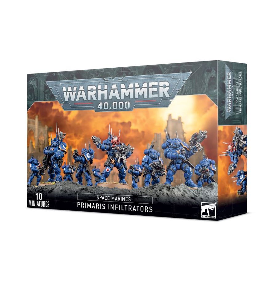 Warhammer 40k: space marines infiltrator squad
