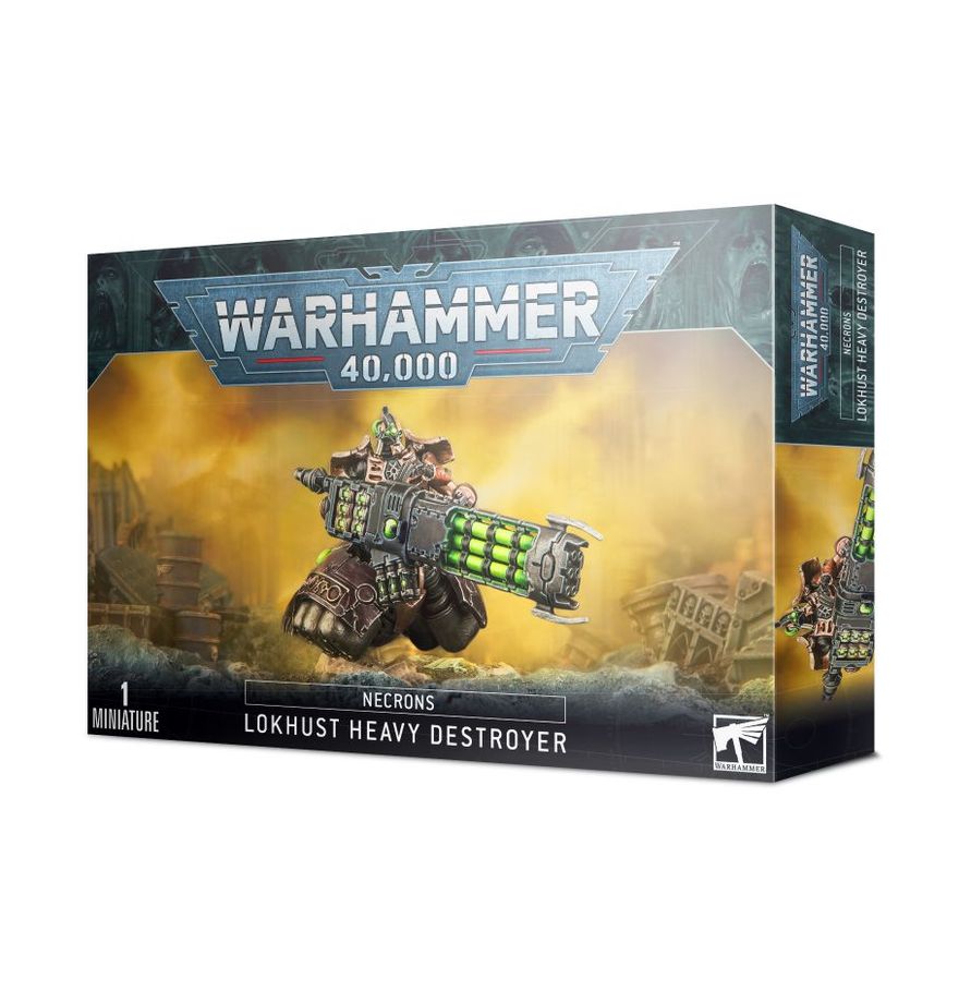 Warhammer 40k: necrons lokhust heavy destroyer