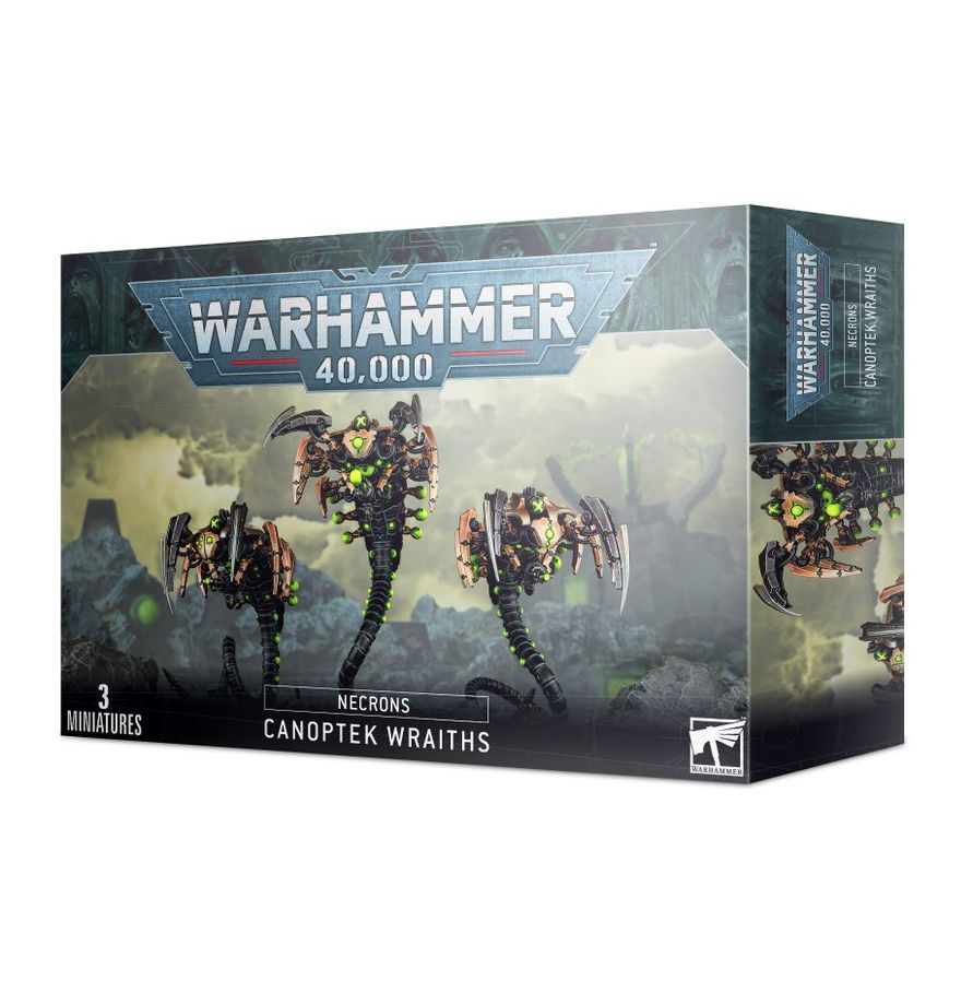 Warhammer 40k: necrons canoptek wraiths