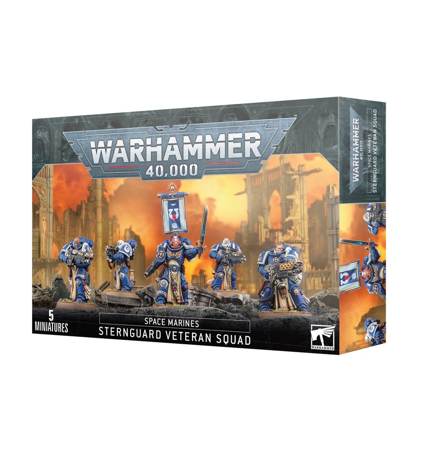 Warhammer 40k: space marines sternguard veteran squad