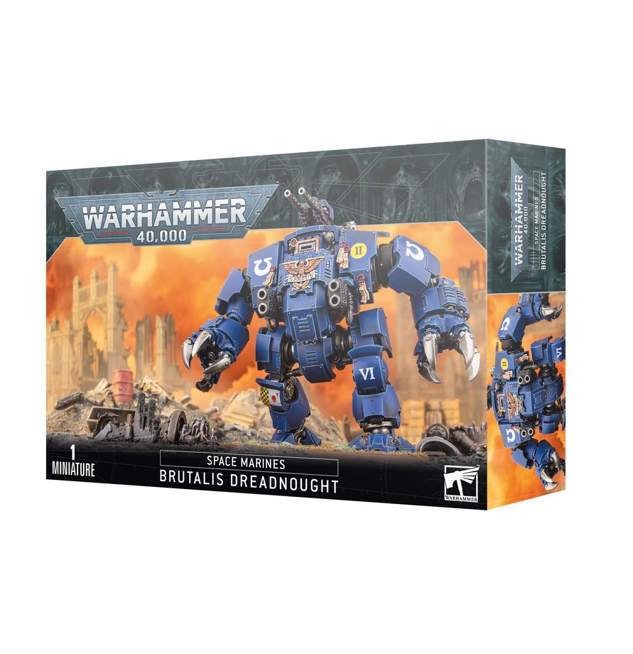 Warhammer 40k: space marines brutalis dreadnought