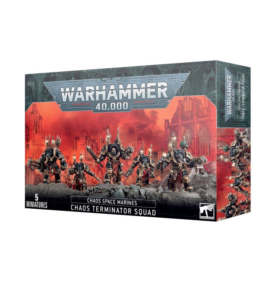 Warhammer 40k: chaos space marines chaos terminator squad