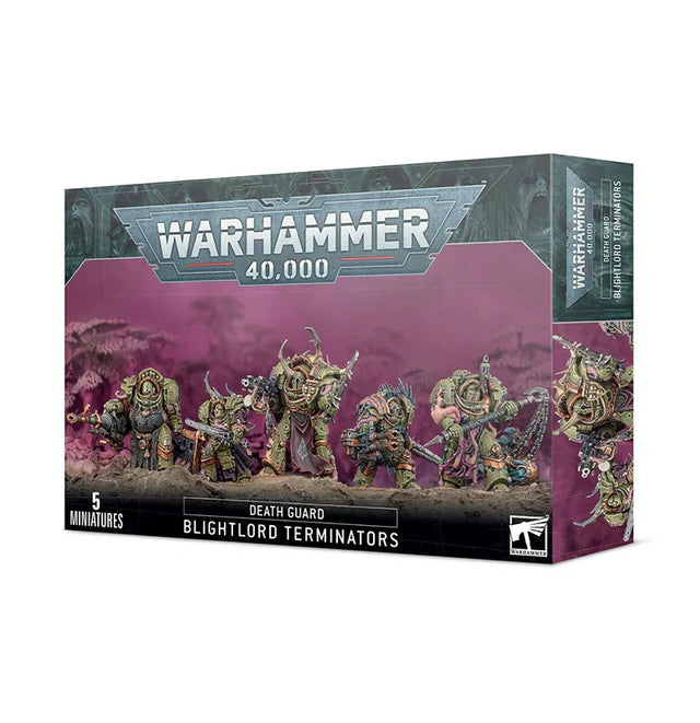 Warhammer 40k: death guard blightlord terminators