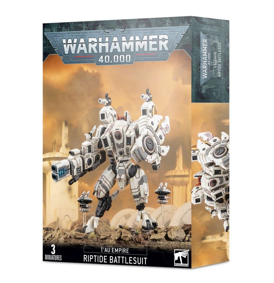 Warhammer 40k: tau empire riptide battlesuit