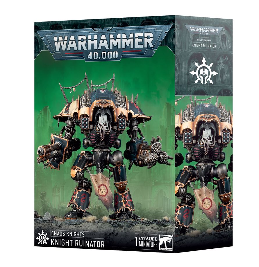 Warhammer 40k: chaos knights knight ruinator