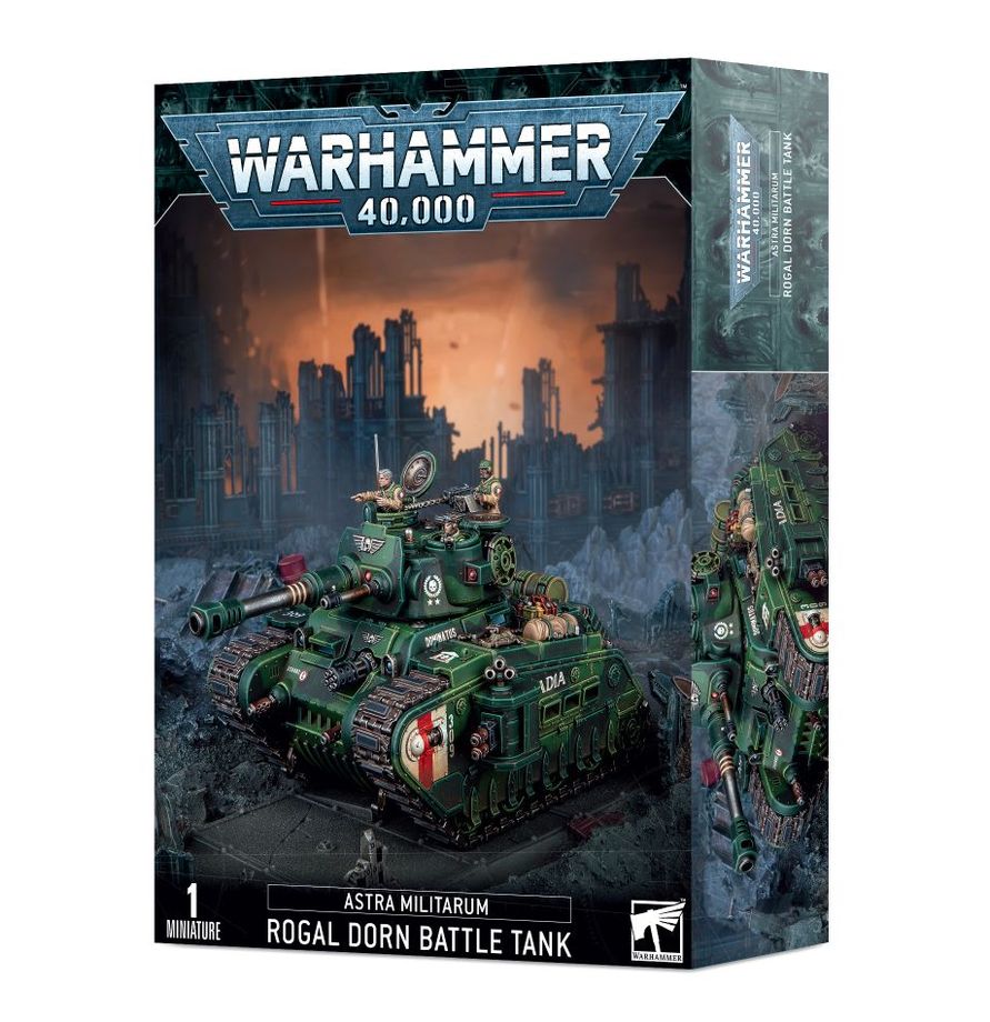 Warhammer 40k: Astra militarum rogal dorn battle tank