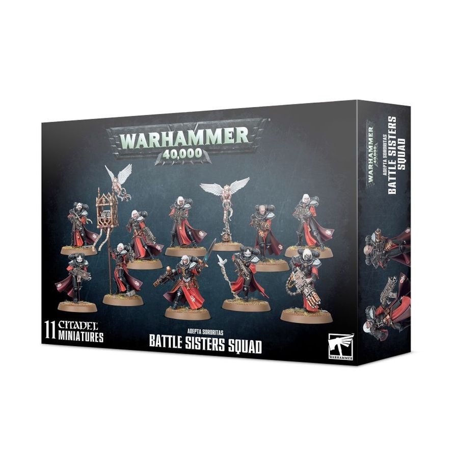 Warhammer 40k: adepta sororitas battle sister squad
