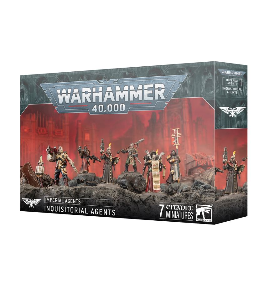 Warhammer 40k/ kill team imperial agents inquisitorial agents