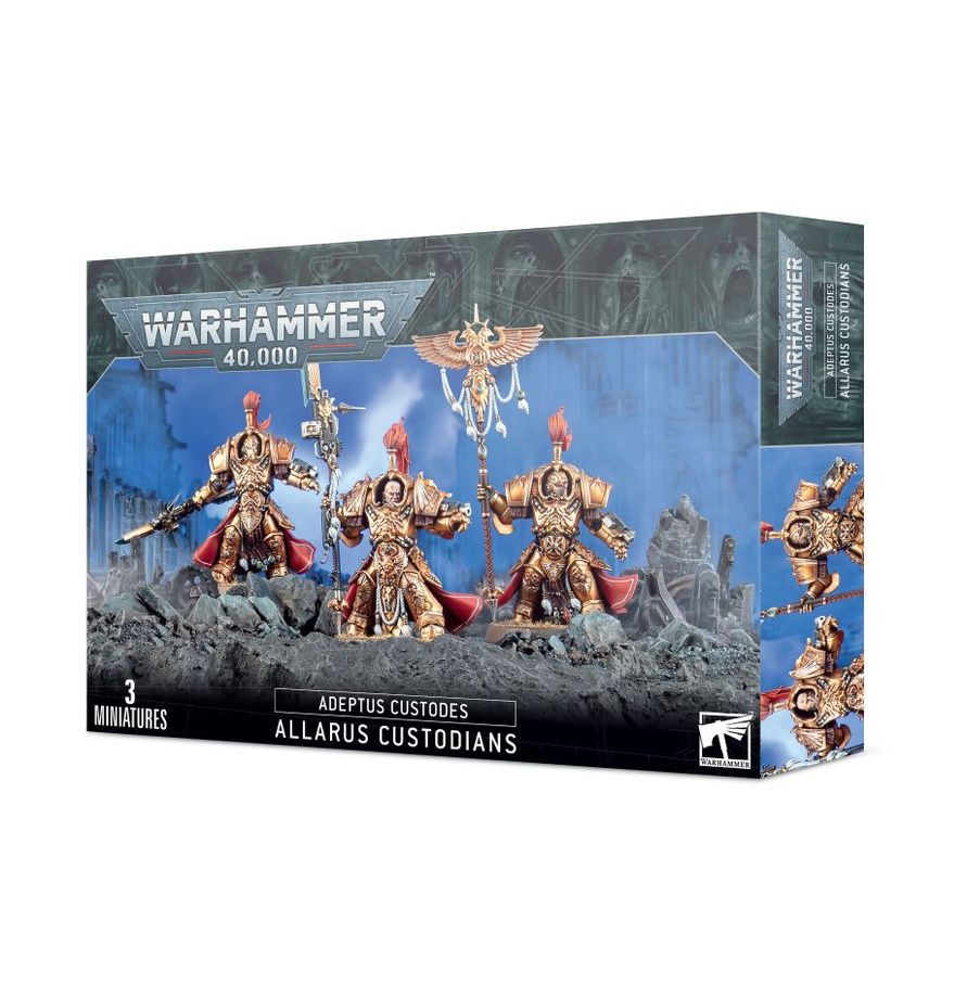 Warhammer 40k: adeptus custodes allarus custodians