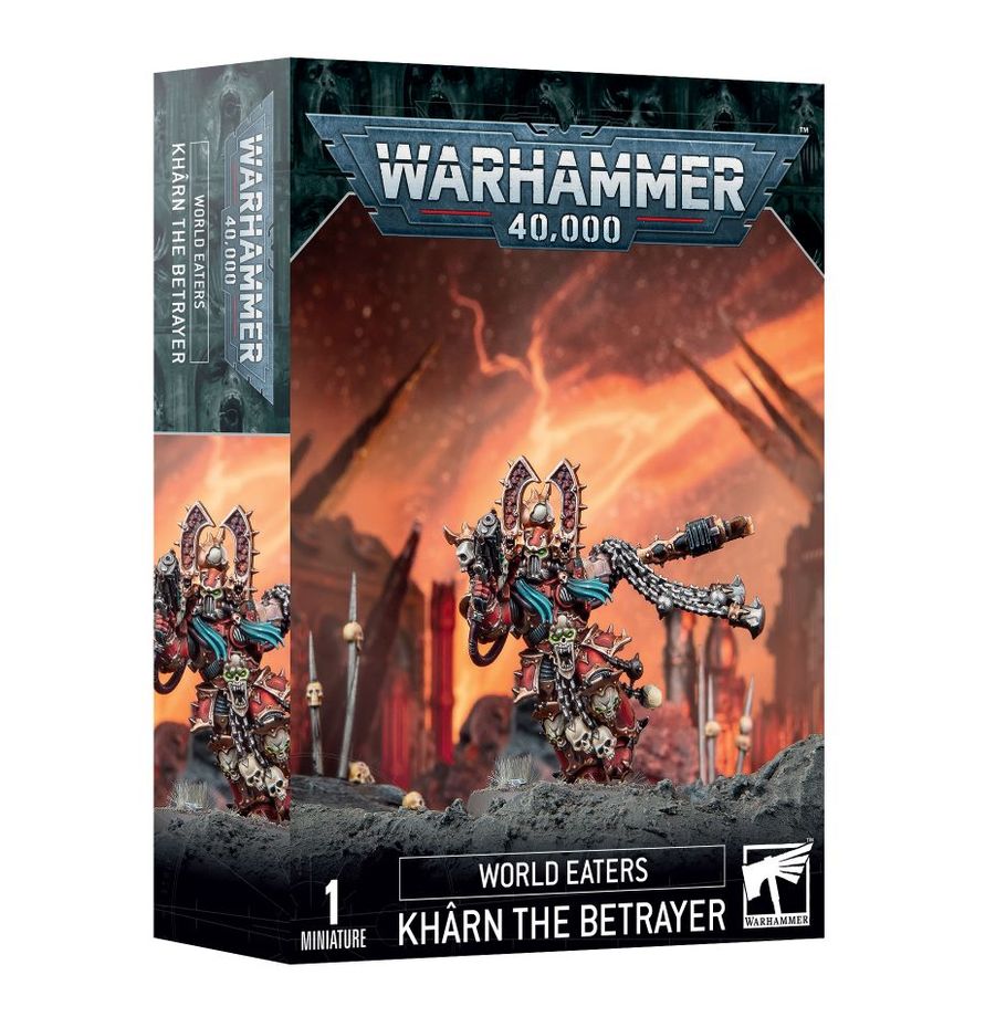 Warhammer 40k: world eaters kharn the betrayer