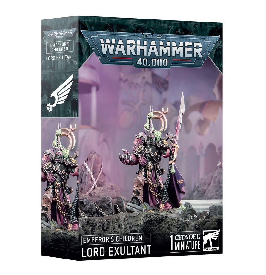 Warhammer 40k: emperor’s children lord exultant