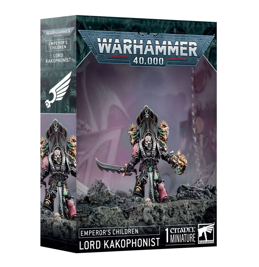 Warhammer 40k: emperor’s children lord kakophonist
