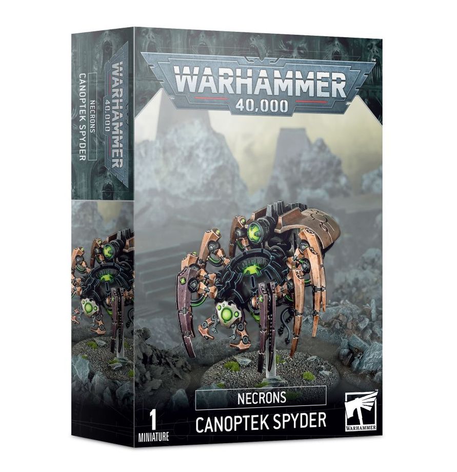 Warhammer 40k: necrons canoptek spyder