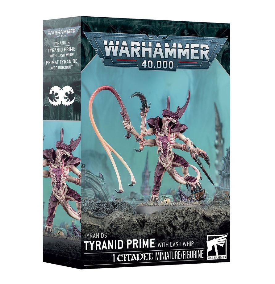 Warhammer 40k: tyranids tyranid prime with lash whip
