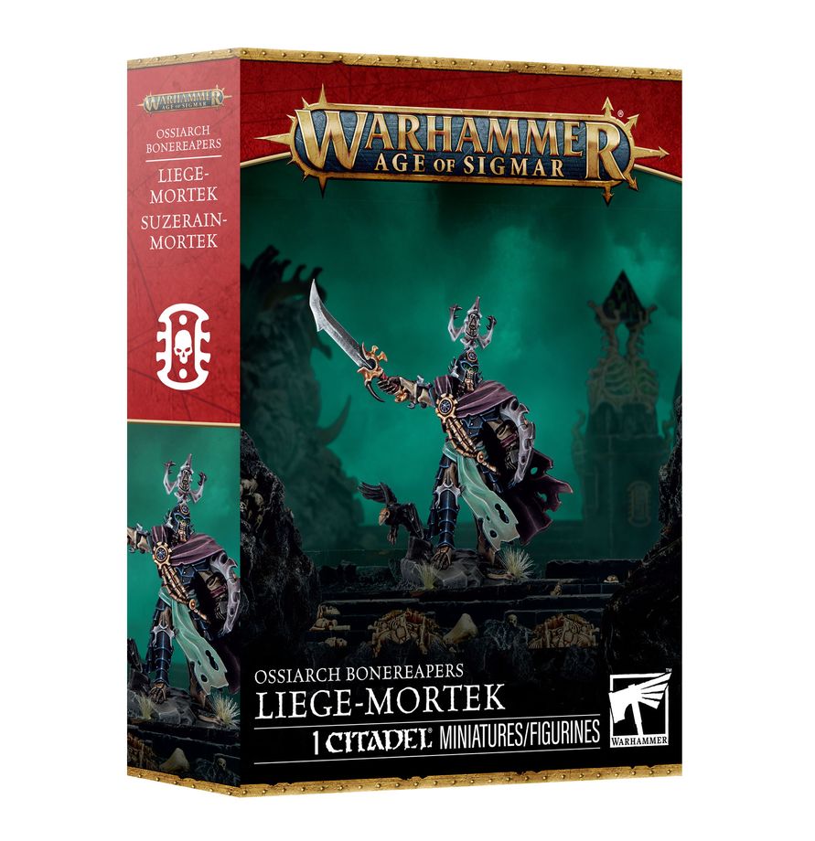 Warhammer AOS: ossiarch bonereapers liege-mortek