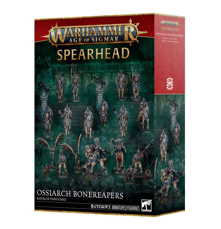 Warhammer AOS: ossiarch bonereapers spearhead kavalos vanguard