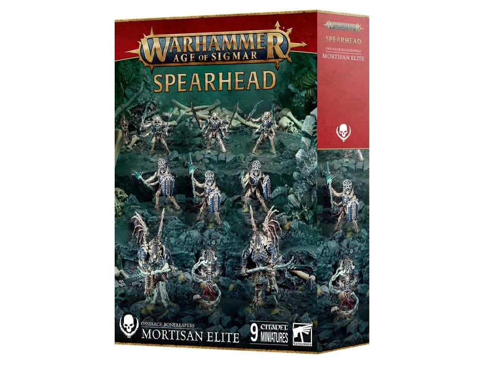 Warhammer AOS: ossiarch bonereapers spearhead mortisan elite
