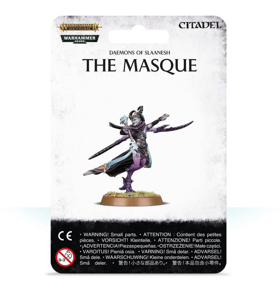 Warhammer AOS: hedonites of slaanesh the masque