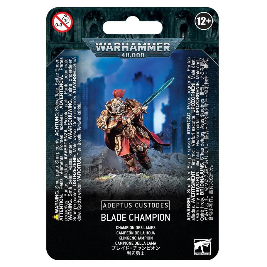 Warhammer 40k: adeptus custodes blade champion