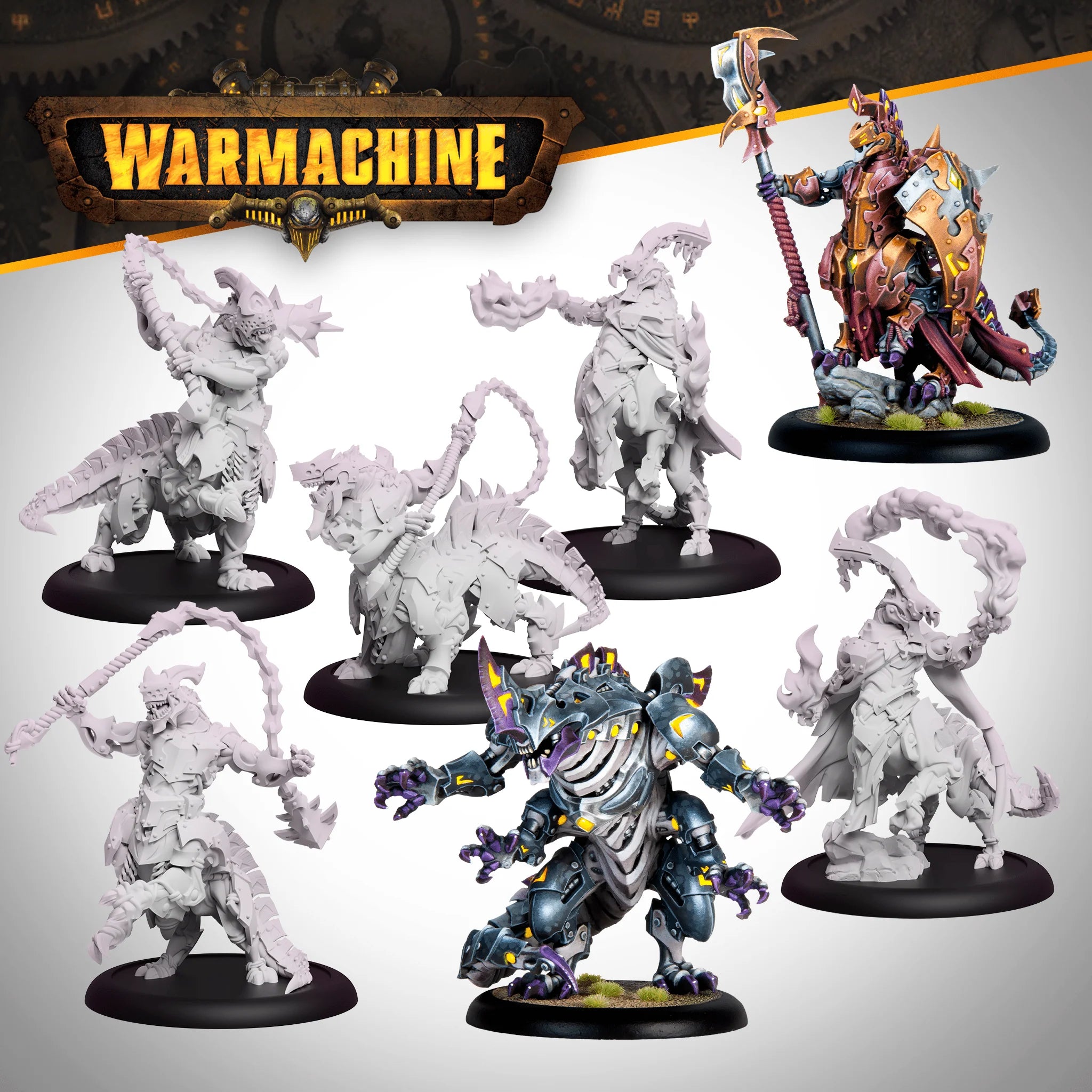 Warmachine: Khymaera shard incarnates command cadre set