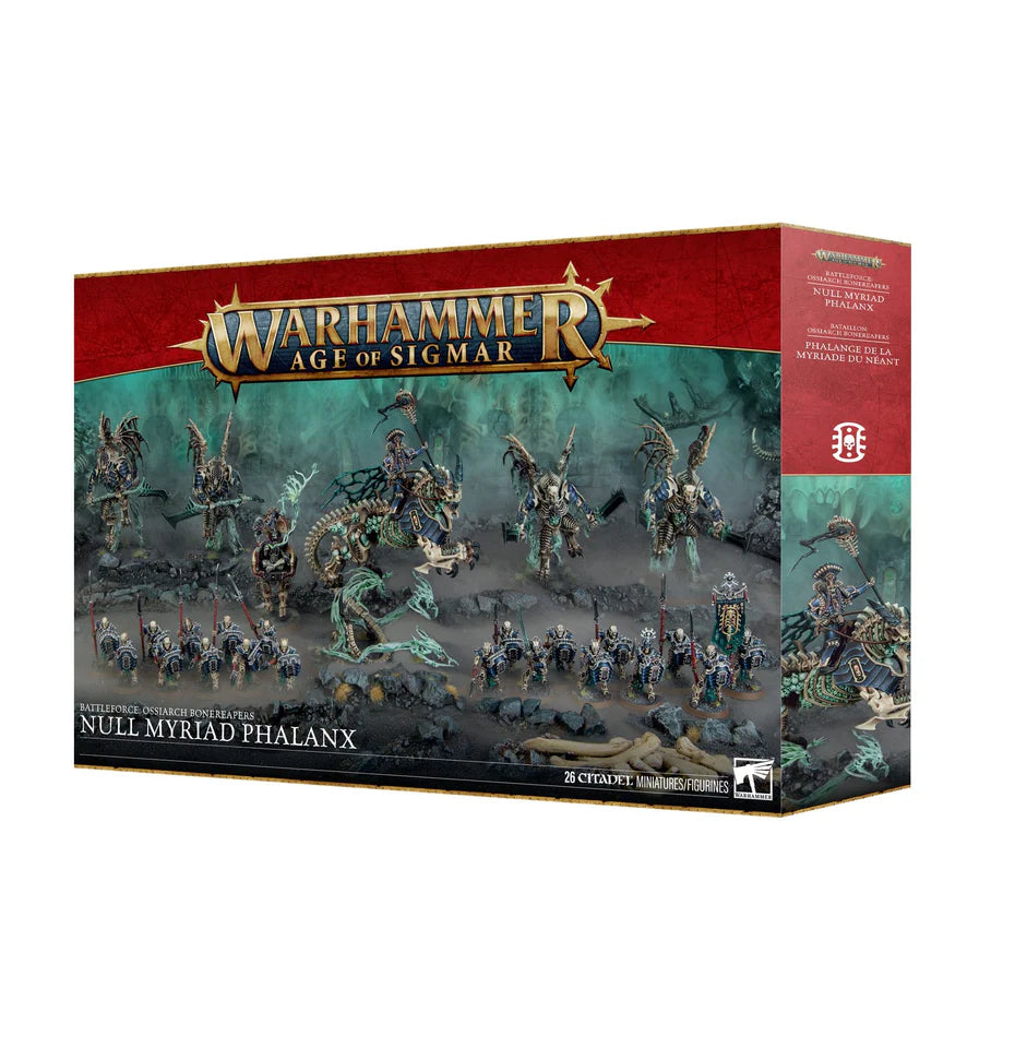 Warhammer AOS: ossiarch bonereapers battleforce null myriad phalanx