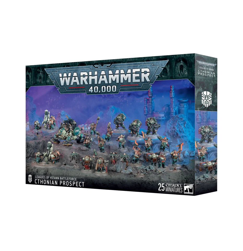Warhammer 40k: leagues of votann battleforce cthonian prospect