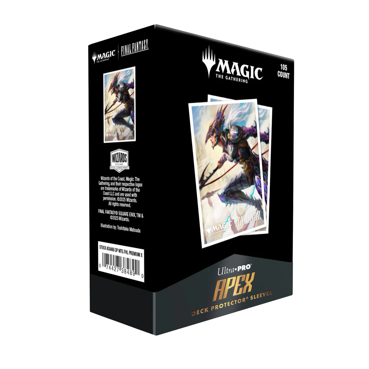 Ultra pro: MTG final fantasy kain traitorous dragoon apex deck protectors sleeves