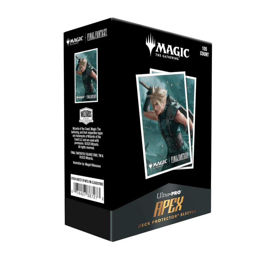 Ultra pro: MTG final fantasy cloud planet’s champion apex deck protector sleeves