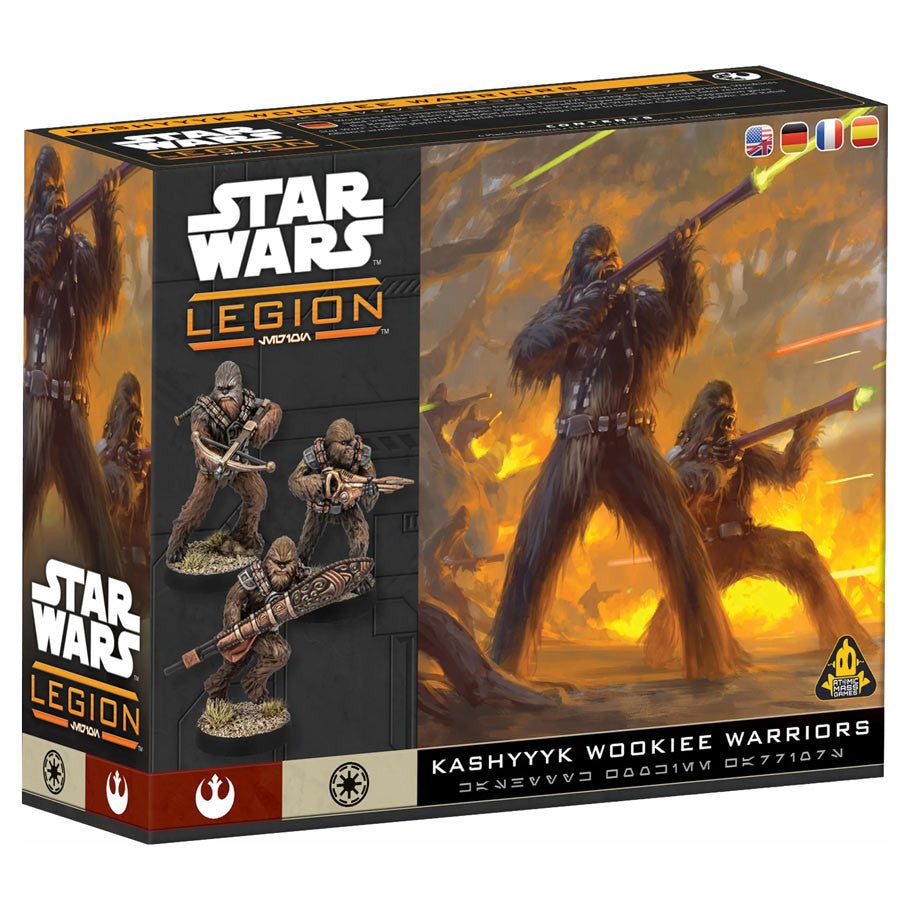 Star Wars legion: Kashyyyk Wookiee warriors