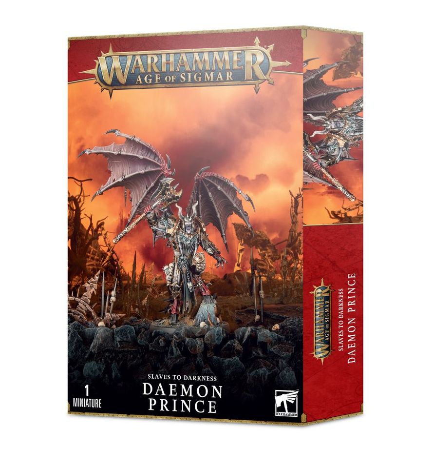 Warhammer 40k/ AOS: chaos space marines slaves to darkness daemon prince