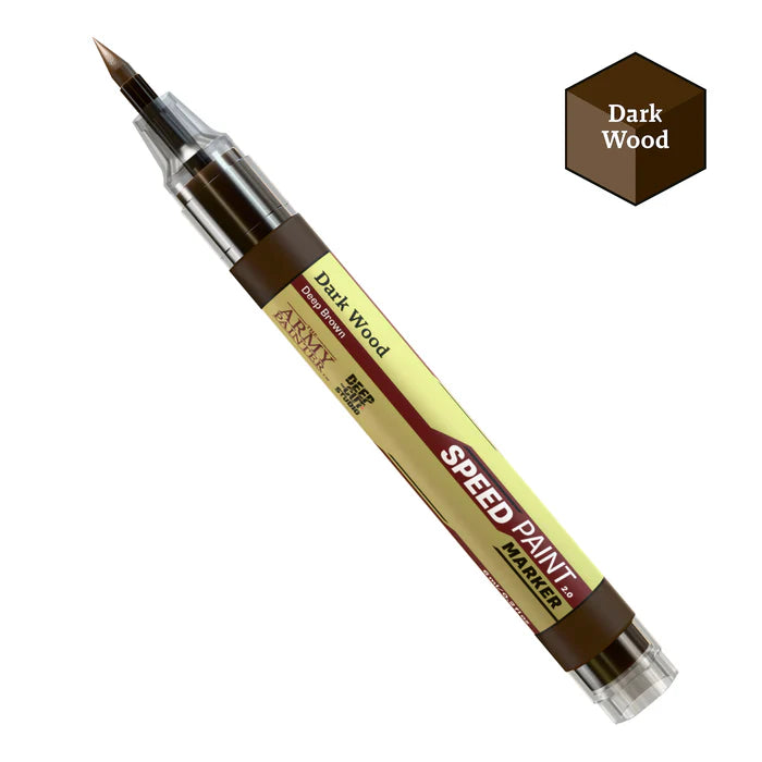 The army painter: Speedpaint marker dark wood