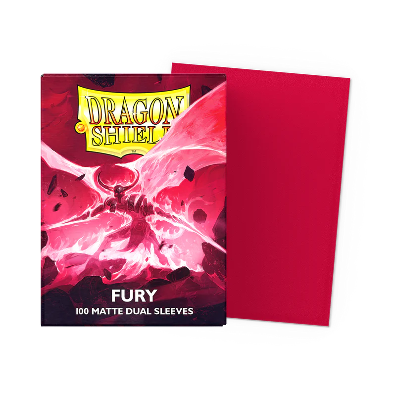 Dragon shield fury 100 matte dual sleeves