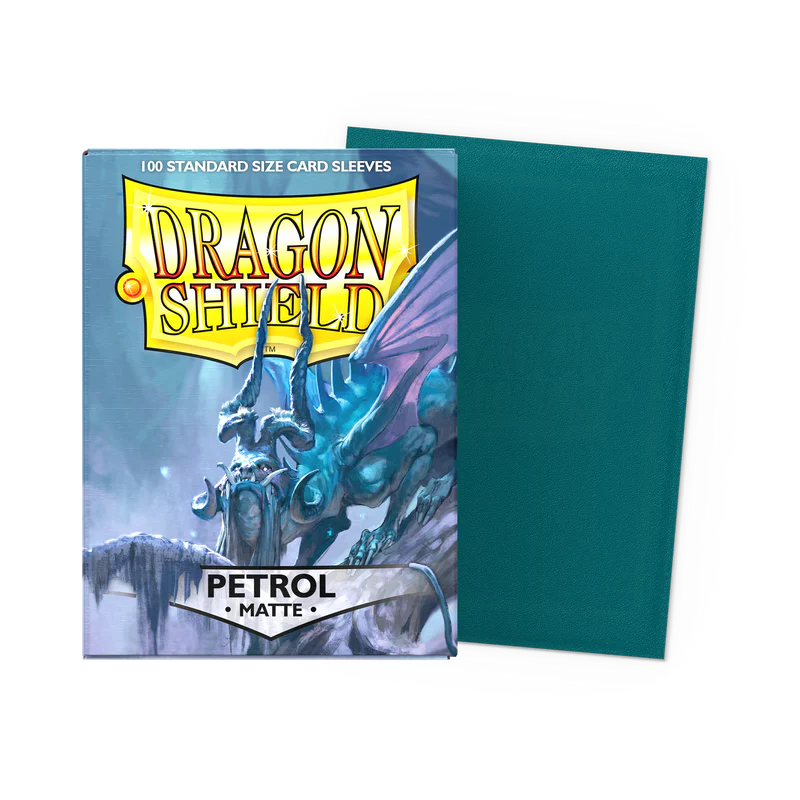 Dragon shield petrol 100 standard matte sleeves