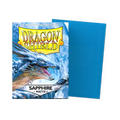 Dragon shield sapphire 100 standard matte sleeves
