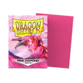 Dragon shield pink diamond 100 standard matte sleeves