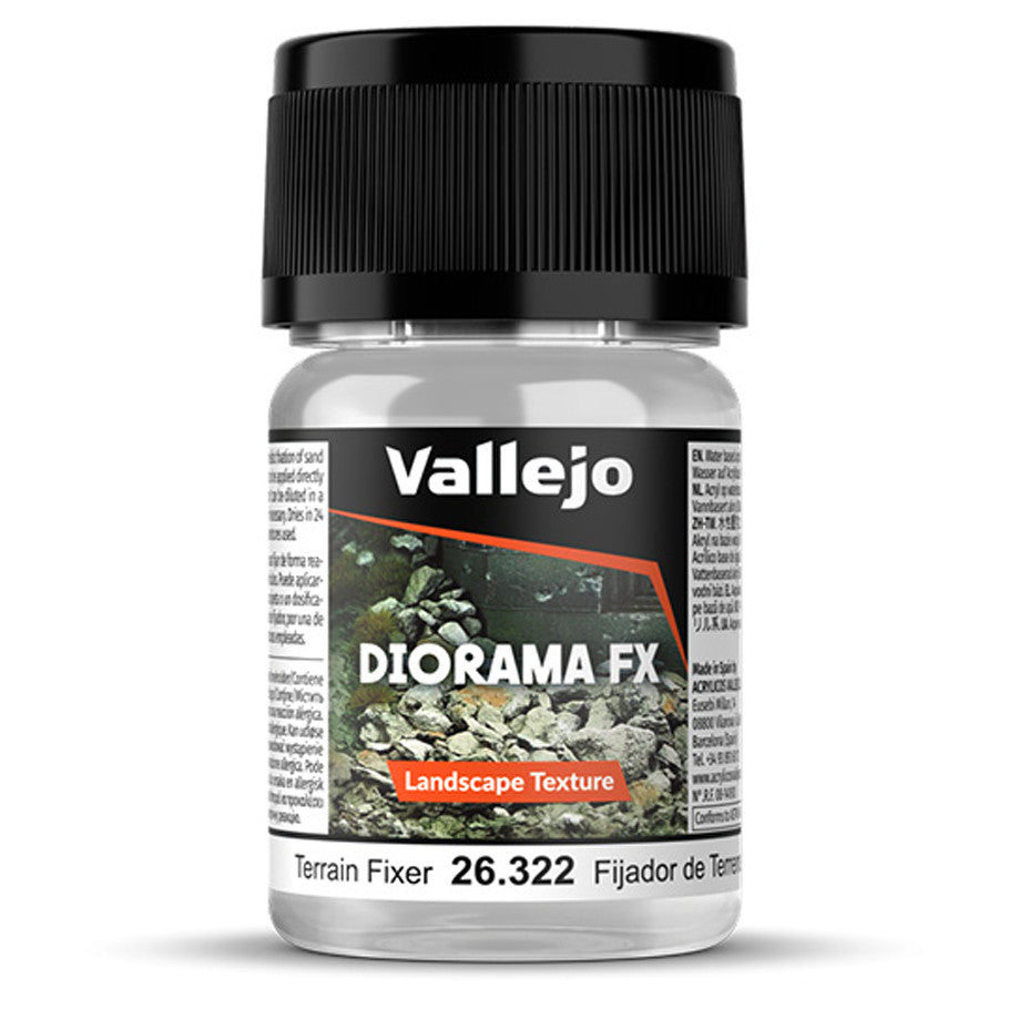 Vallejo diorama FX landscape texture  terrain fixer 35ML