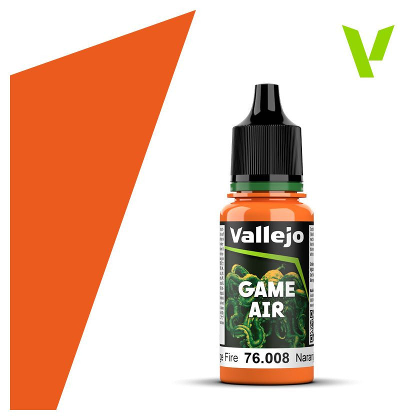 Vallejo game air orange fire