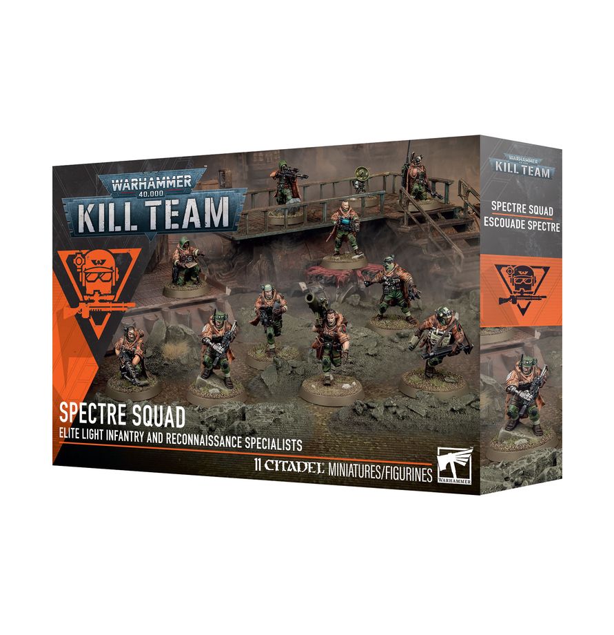 Warhammer 40k/ kill team: Astra militarum spectre squad
