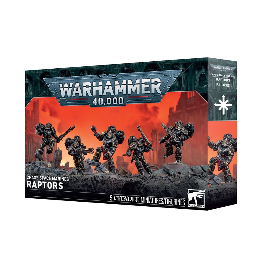 Warhammer 40k: chaos space marines raptors