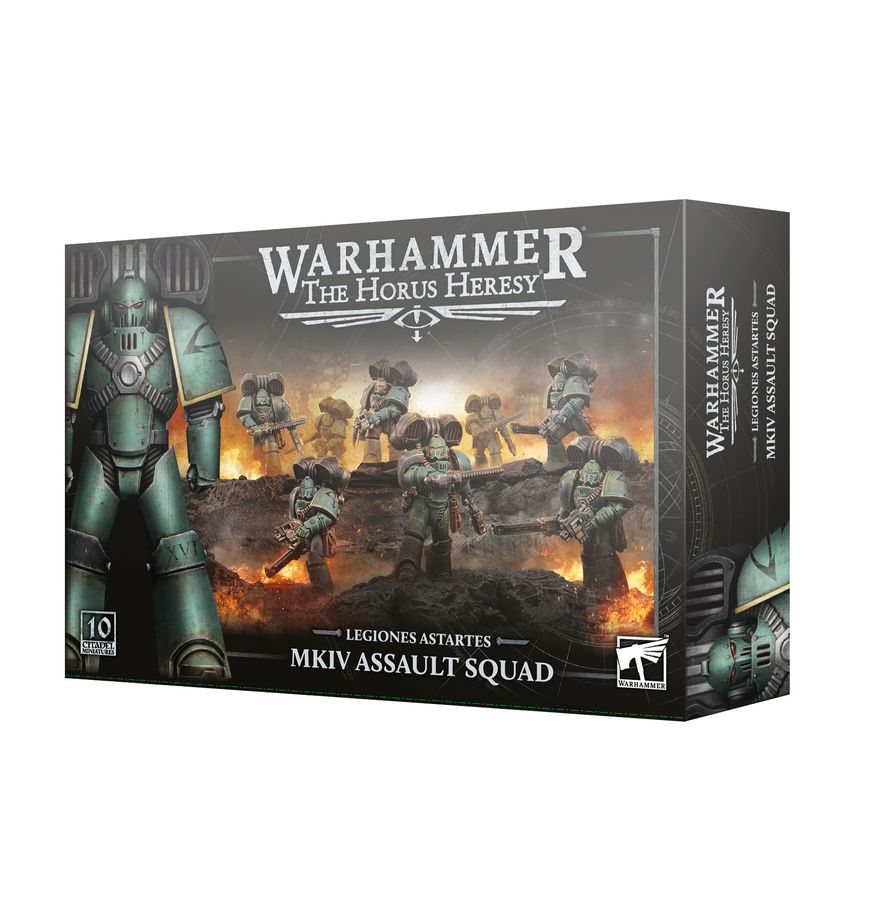 The Horus heresy: legiones astartes MK IV assault squad
