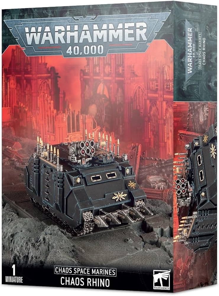 Warhammer 40K: chaos space marines chaos rhino