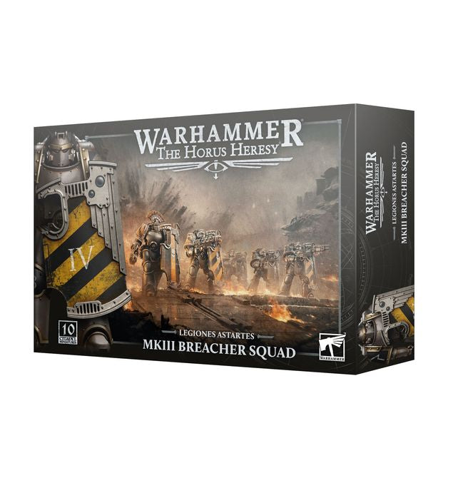 The Horus heresy legiones astartes MKIII breacher squad