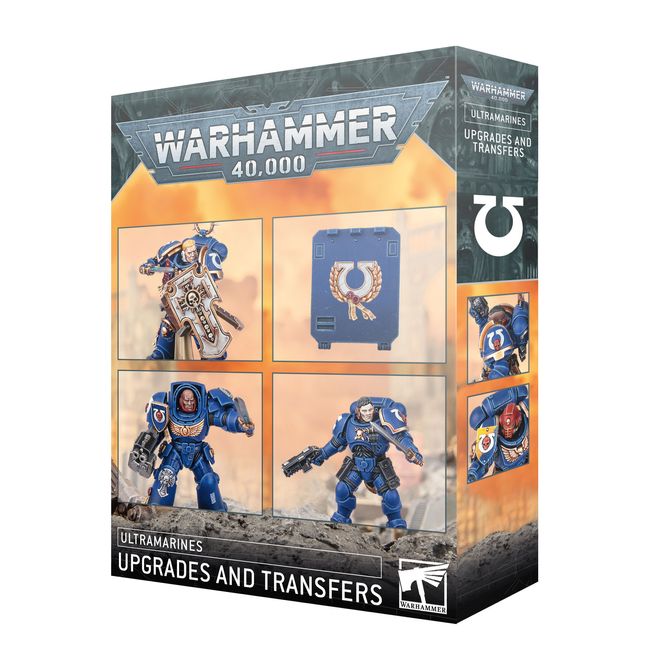 Warhammer 40K: space marines ultramarines upgrades and transfers