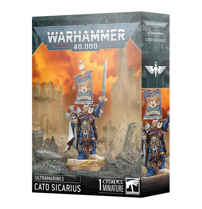 Warhammer 40K: space marines Cato sicarius