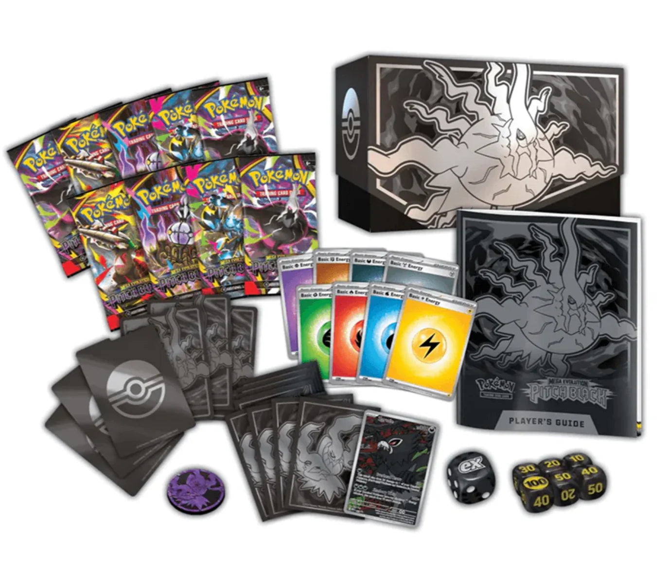 Pokemon pitch black elite trainer box (preorder releases 7/17/26)